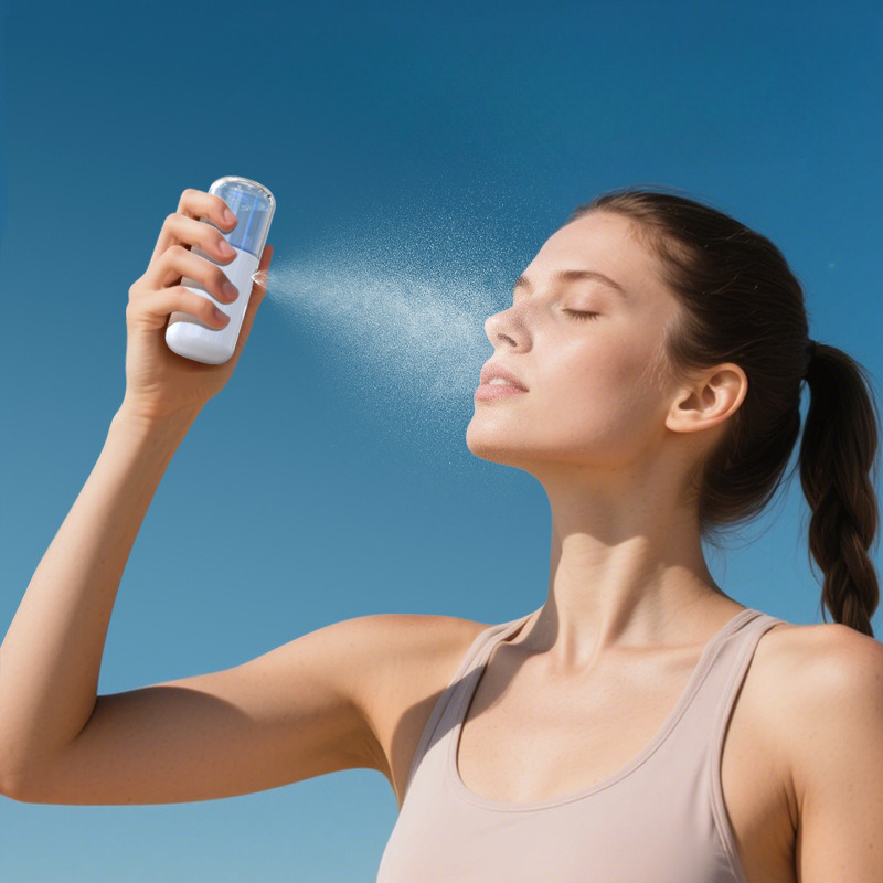 Face Steamer - Rechargeable Portable Nano Mist Sprayer Moisturizing