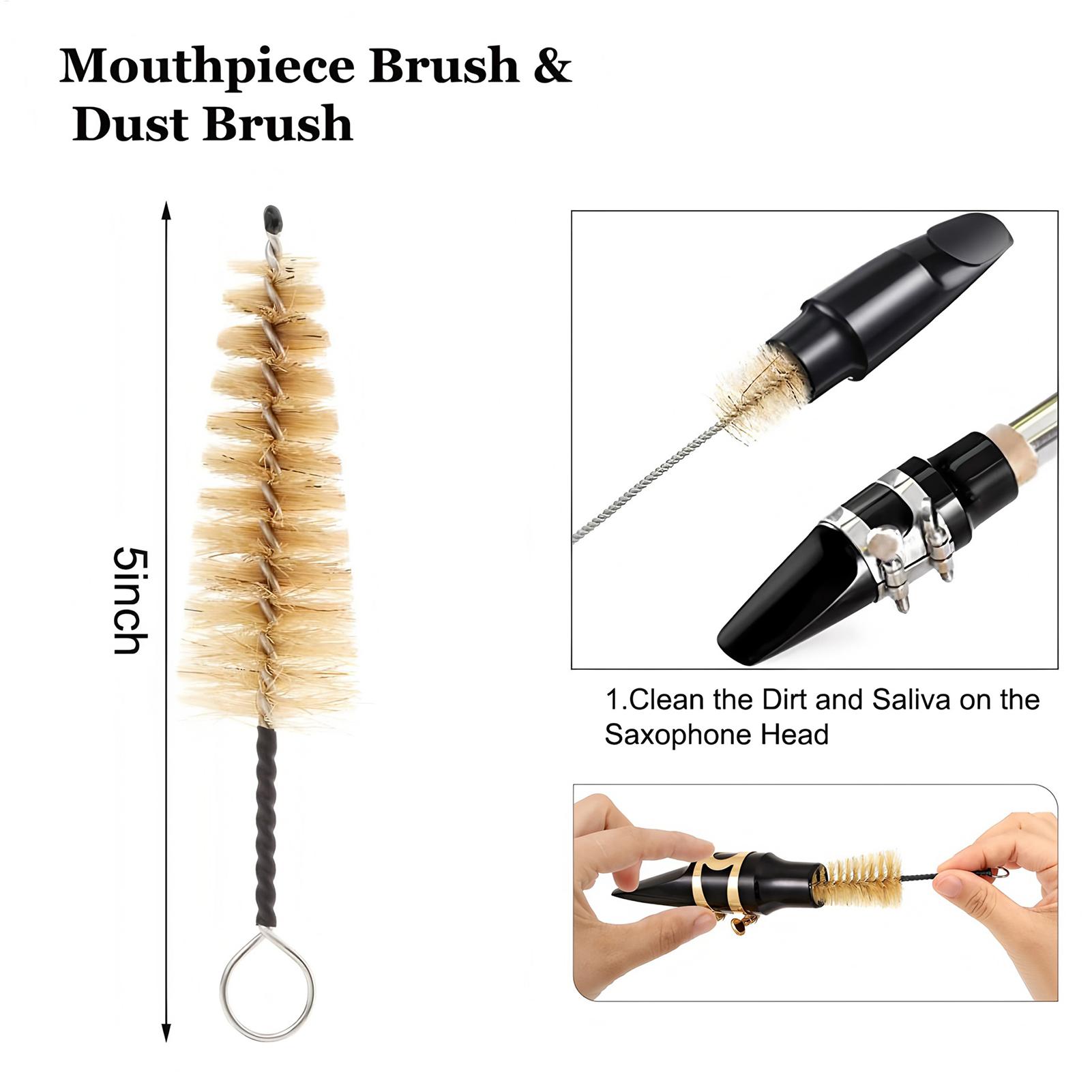 Body Brush - Saxophone Cleaning Kit Super Absorbent Instruments