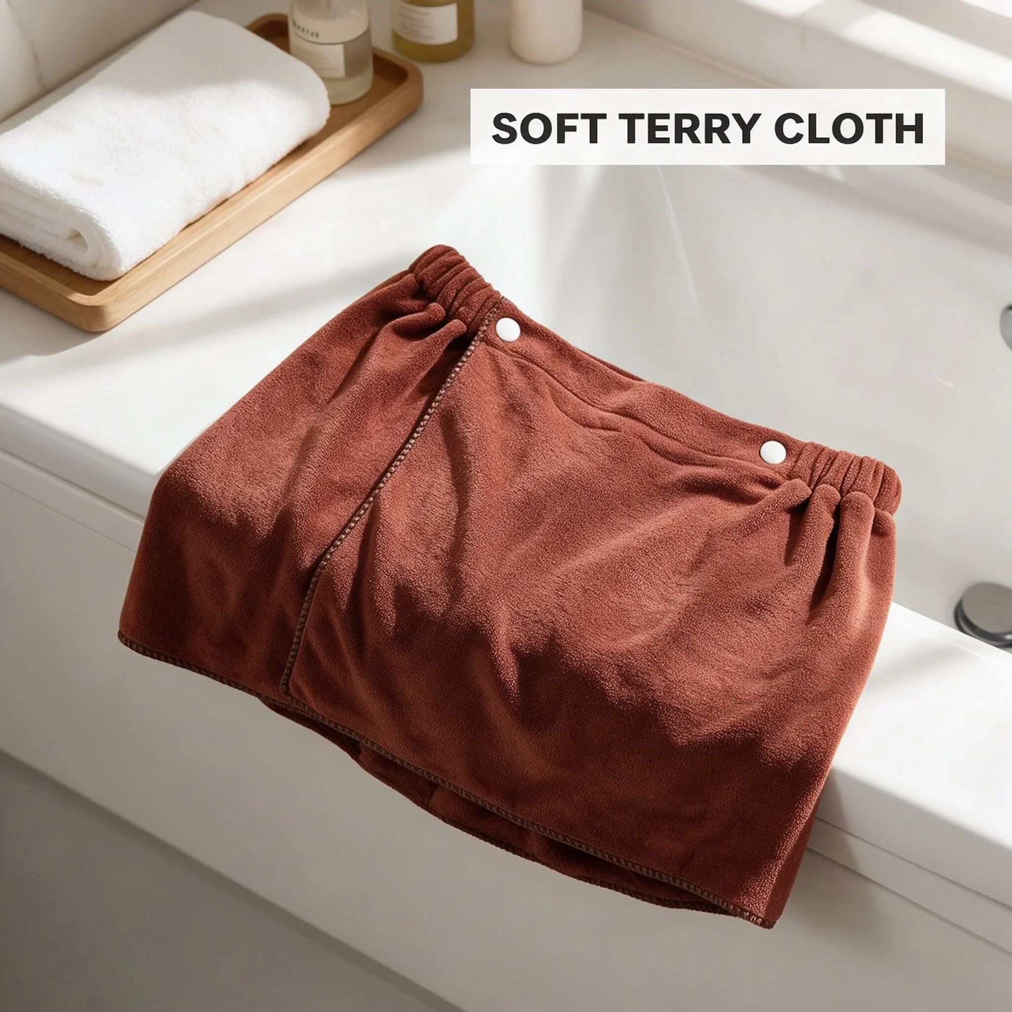 Terry Cloth Soft Microfiber Qu - Spa Towel recension och pris