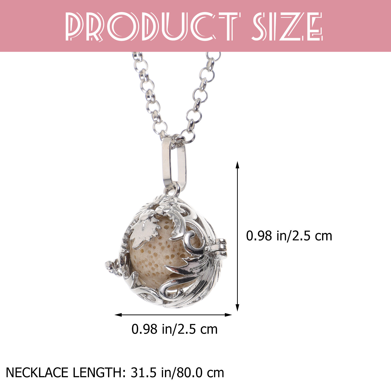 Essential Oil Diffuser Necklac - Aromatherapy Diffuser recension och pris
