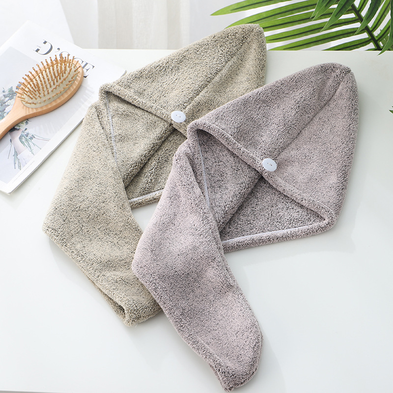 Household Coral Velvet Dry Hai - Spa Towel recension och pris