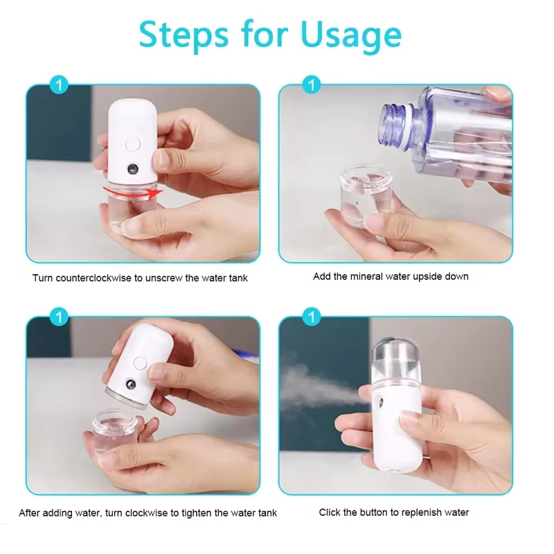 Mini Humidifier 30ml For Car H - Face Steamer recension och pris