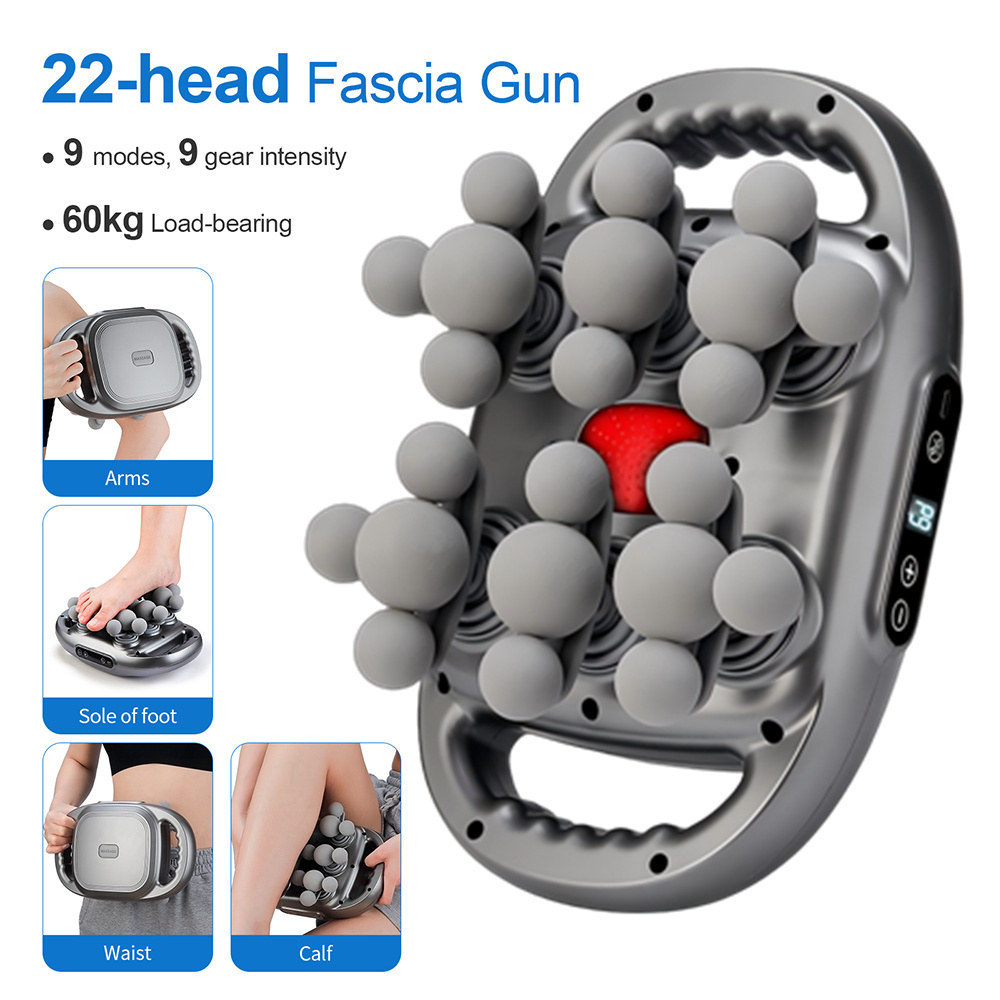 22-Head Fascia Gun High-Freque - Massage Gun recension och pris