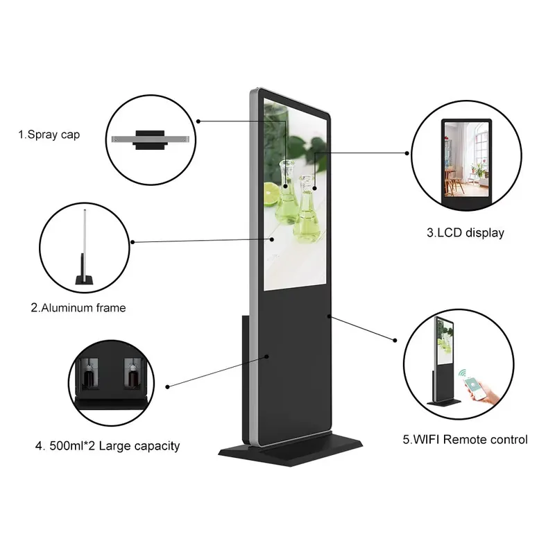 New Commercial Modern LCD Adve - Aromatherapy Diffuser recension och pris